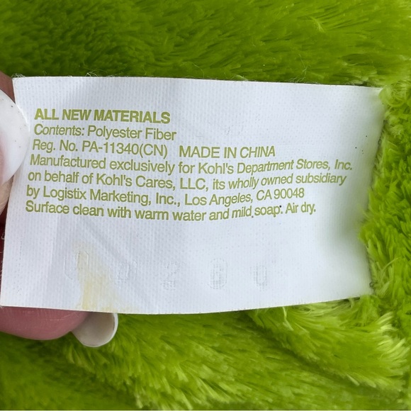 DR. SEUSS THE GRINCH stuffed animal GREEN PLUSH TOY - Picture 6 of 6